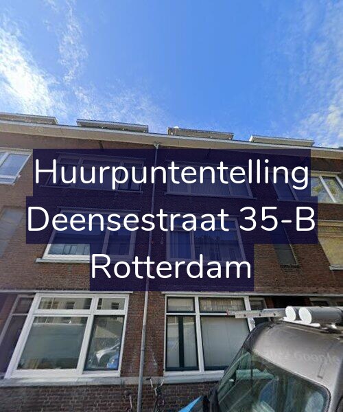 Foto gevel Huurpuntentelling voor Deensestraat 35-B, Rotterdam