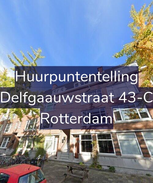 Foto gevel Huurpuntentelling voor Delfgaauwstraat 43-C, Rotterdam