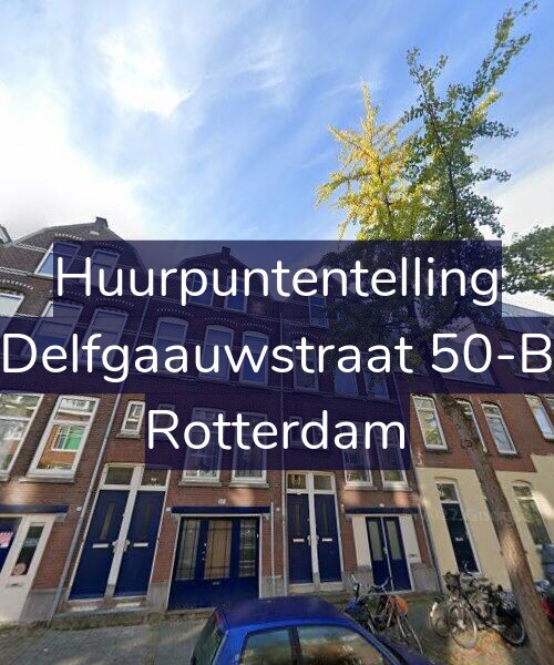 Foto gevel Huurpuntentelling voor Delfgaauwstraat 50-B, Rotterdam