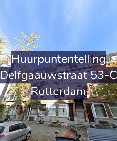Foto gevel Huurpuntentelling voor Delfgaauwstraat 53-C, Rotterdam