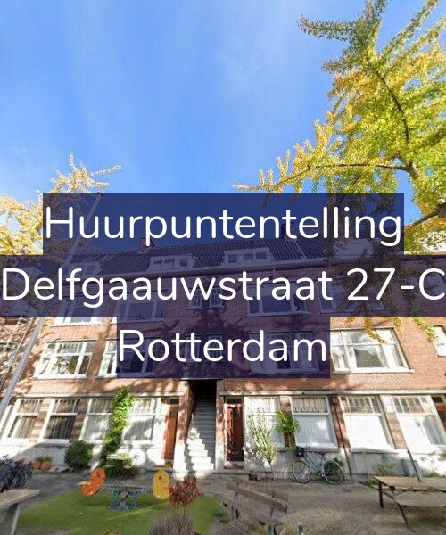 Foto gevel Huurpuntentelling voor Delfgaauwstraat 27-C, Rotterdam