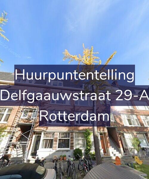 Foto gevel Huurpuntentelling voor Delfgaauwstraat 29-A, Rotterdam