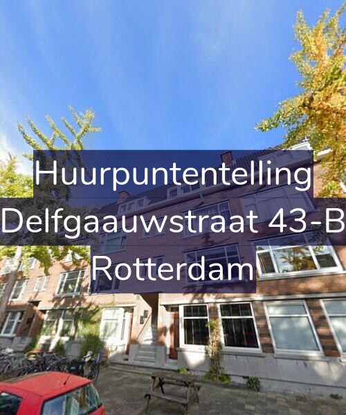 Foto gevel Huurpuntentelling voor Delfgaauwstraat 43-B, Rotterdam