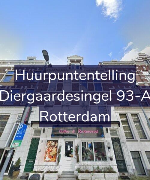 Foto gevel Huurpuntentelling voor Diergaardesingel 93-A, Rotterdam