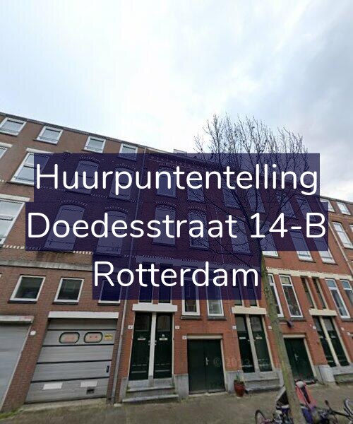 Foto gevel Huurpuntentelling voor Doedesstraat 14-B, Rotterdam