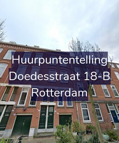 Foto gevel Huurpuntentelling voor Doedesstraat 18-B, Rotterdam