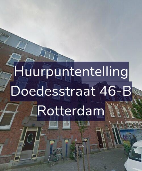 Foto gevel Huurpuntentelling voor Doedesstraat 46-B, Rotterdam