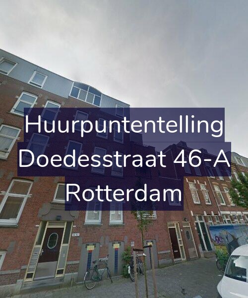 Foto gevel Huurpuntentelling voor Doedesstraat 46-A, Rotterdam