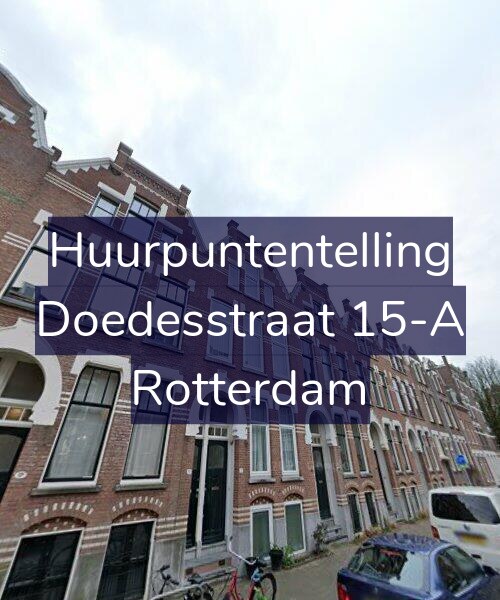 Foto gevel Huurpuntentelling voor Doedesstraat 15-A, Rotterdam