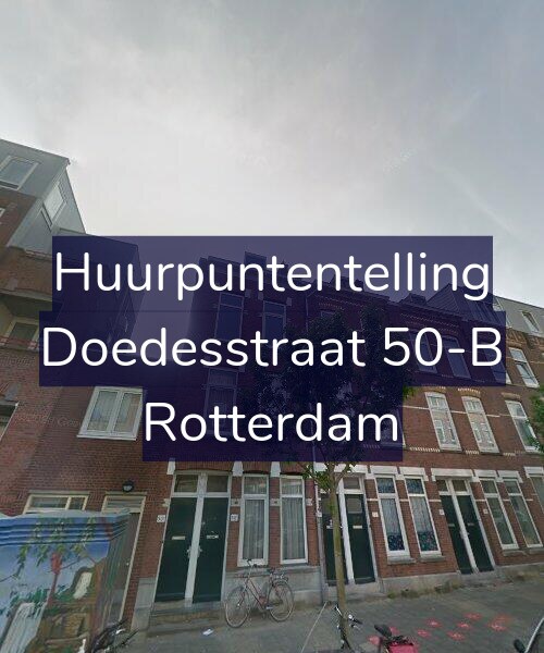 Foto gevel Huurpuntentelling voor Doedesstraat 50-B, Rotterdam