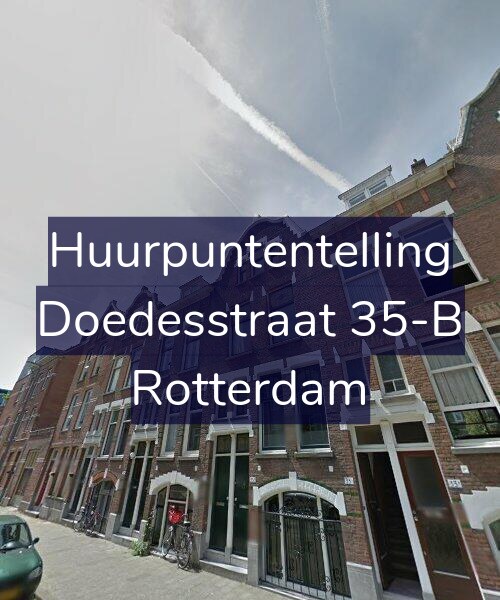 Foto gevel Huurpuntentelling voor Doedesstraat 35-B, Rotterdam