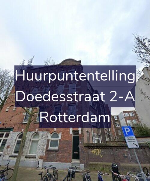 Foto gevel Huurpuntentelling voor Doedesstraat 2-A, Rotterdam