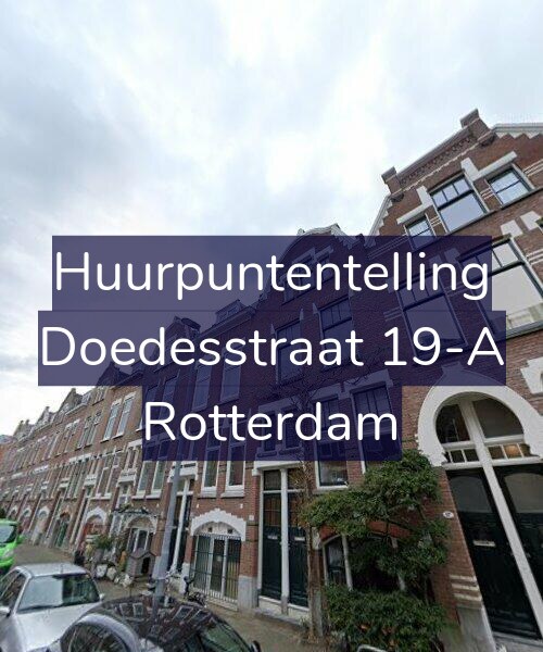 Foto gevel Huurpuntentelling voor Doedesstraat 19-A, Rotterdam