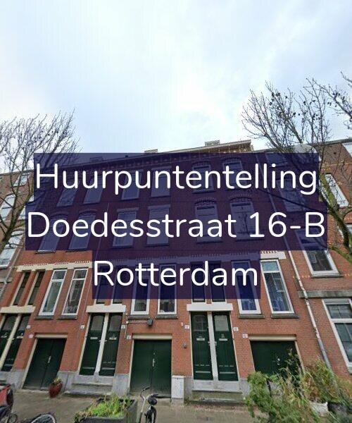 Foto gevel Huurpuntentelling voor Doedesstraat 16-B, Rotterdam