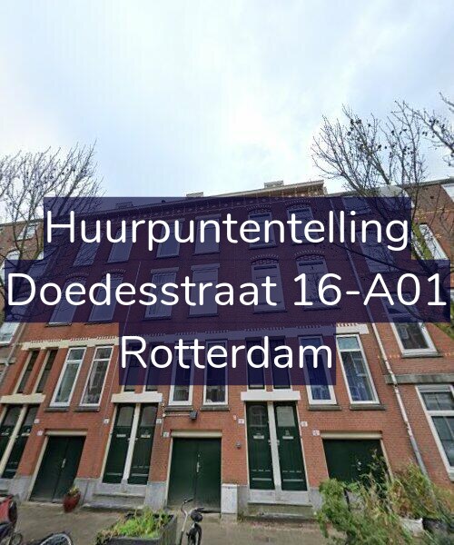 Foto gevel Huurpuntentelling voor Doedesstraat 16-A01, Rotterdam