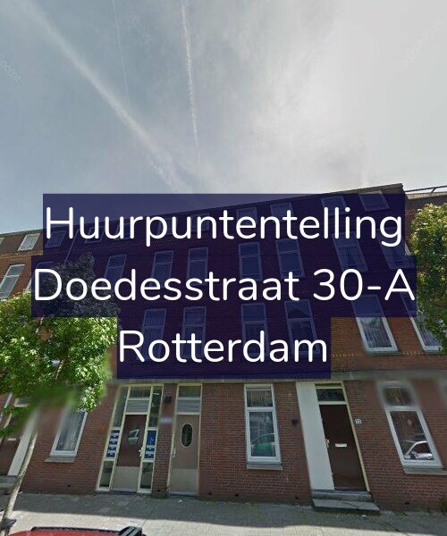 Foto gevel Huurpuntentelling voor Doedesstraat 30-A, Rotterdam