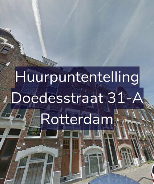 Foto gevel Huurpuntentelling voor Doedesstraat 31-A, Rotterdam