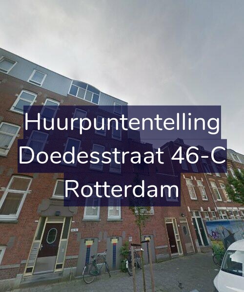 Foto gevel Huurpuntentelling voor Doedesstraat 46-C, Rotterdam