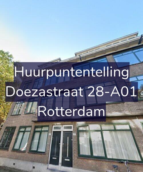 Foto gevel Huurpuntentelling voor Doezastraat 28-A01, Rotterdam