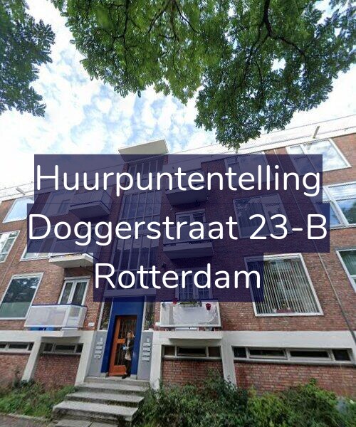 Foto gevel Huurpuntentelling voor Doggerstraat 23-B, Rotterdam