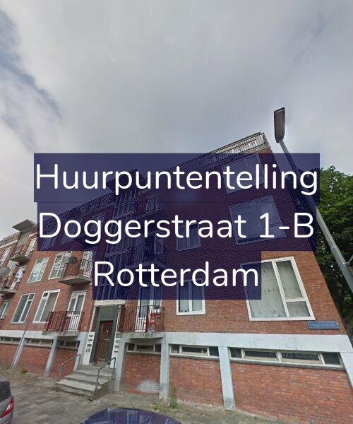 Foto gevel Huurpuntentelling voor Doggerstraat 1-B, Rotterdam