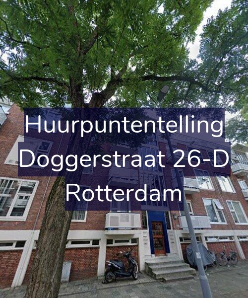 Foto gevel Huurpuntentelling voor Doggerstraat 26-D, Rotterdam