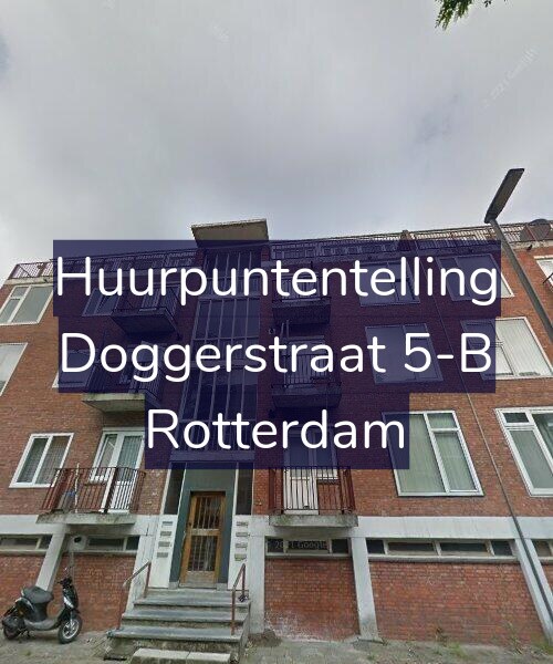 Foto gevel Huurpuntentelling voor Doggerstraat 5-B, Rotterdam