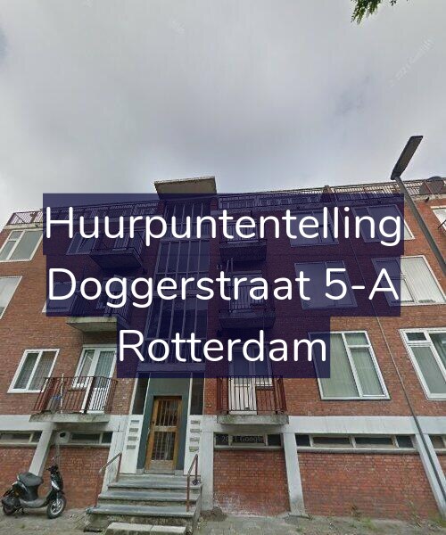 Foto gevel Huurpuntentelling voor Doggerstraat 5-A, Rotterdam