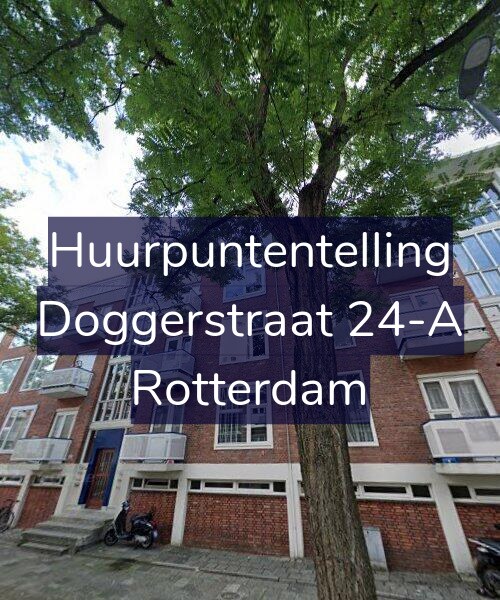 Foto gevel Huurpuntentelling voor Doggerstraat 24-A, Rotterdam