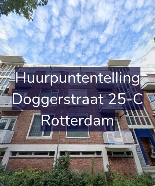 Foto gevel Huurpuntentelling voor Doggerstraat 25-C, Rotterdam