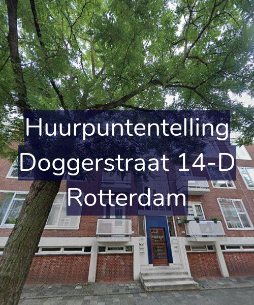 Foto gevel Huurpuntentelling voor Doggerstraat 14-D, Rotterdam