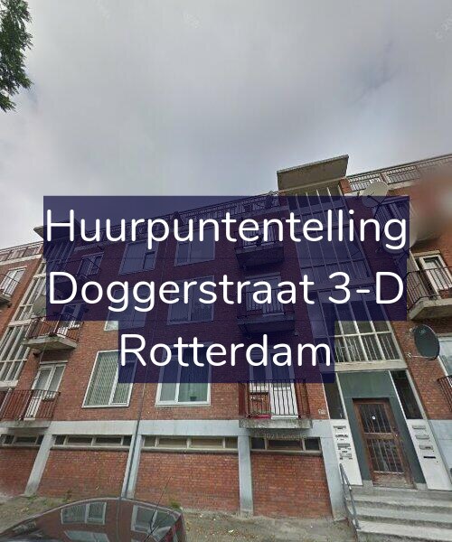 Foto gevel Huurpuntentelling voor Doggerstraat 3-D, Rotterdam