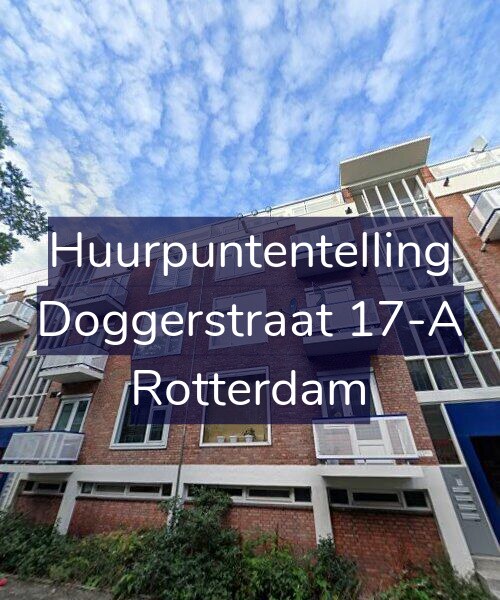 Foto gevel Huurpuntentelling voor Doggerstraat 17-A, Rotterdam
