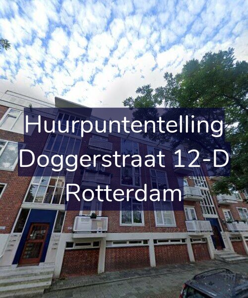 Foto gevel Huurpuntentelling voor Doggerstraat 12-D, Rotterdam