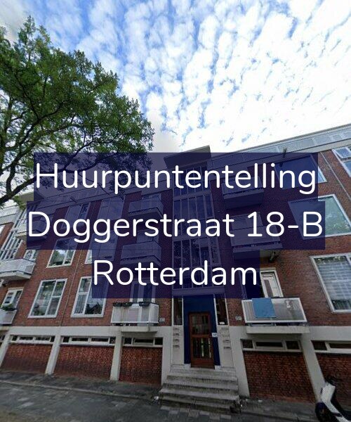 Foto gevel Huurpuntentelling voor Doggerstraat 18-B, Rotterdam
