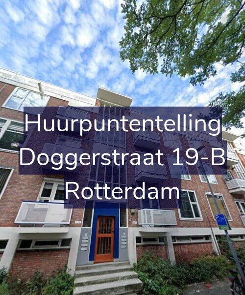 Foto gevel Huurpuntentelling voor Doggerstraat 19-B, Rotterdam
