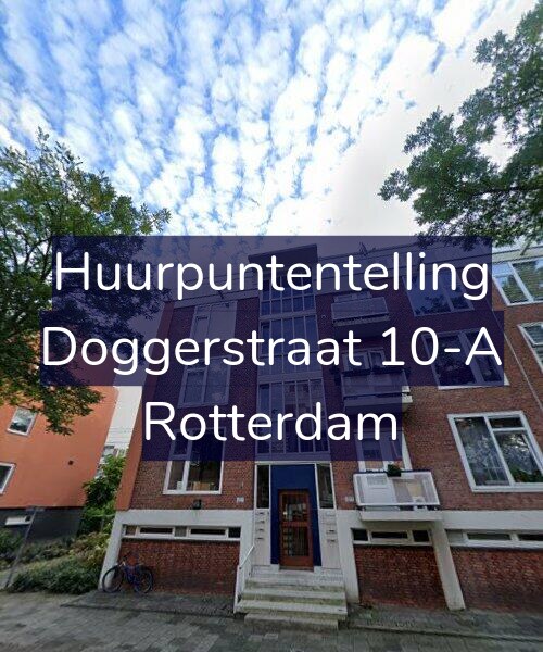 Foto gevel Huurpuntentelling voor Doggerstraat 10-A, Rotterdam