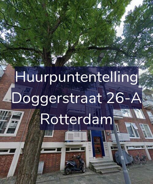 Foto gevel Huurpuntentelling voor Doggerstraat 26-A, Rotterdam