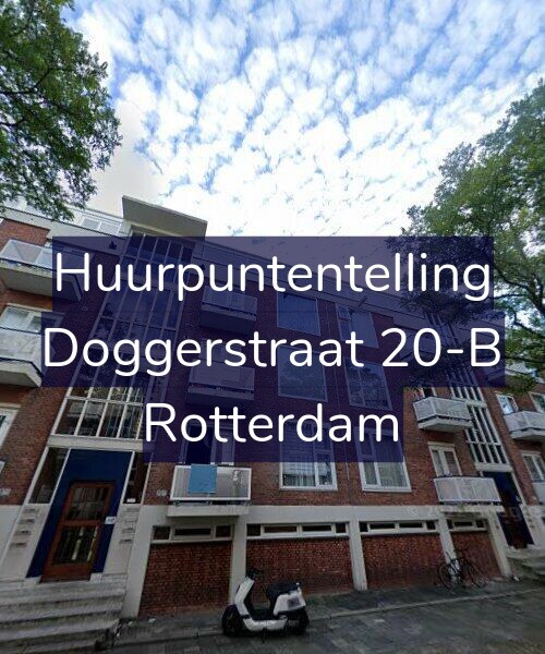 Foto gevel Huurpuntentelling voor Doggerstraat 20-B, Rotterdam