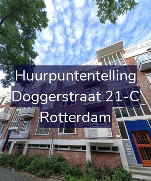 Foto gevel Huurpuntentelling voor Doggerstraat 21-C, Rotterdam