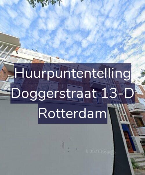Foto gevel Huurpuntentelling voor Doggerstraat 13-D, Rotterdam