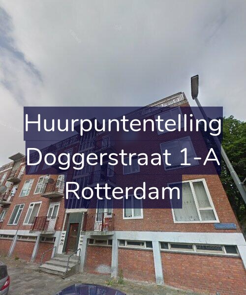 Foto gevel Huurpuntentelling voor Doggerstraat 1-A, Rotterdam