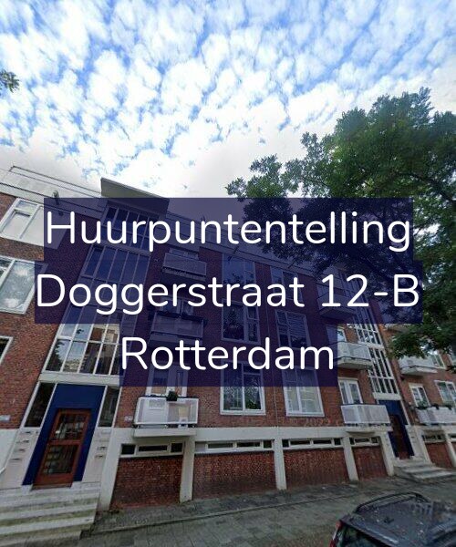 Foto gevel Huurpuntentelling voor Doggerstraat 12-B, Rotterdam