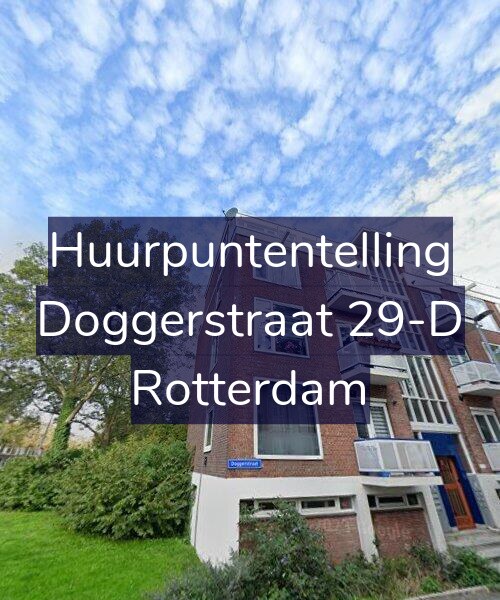 Foto gevel Huurpuntentelling voor Doggerstraat 29-D, Rotterdam