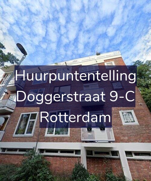 Foto gevel Huurpuntentelling voor Doggerstraat 9-C, Rotterdam