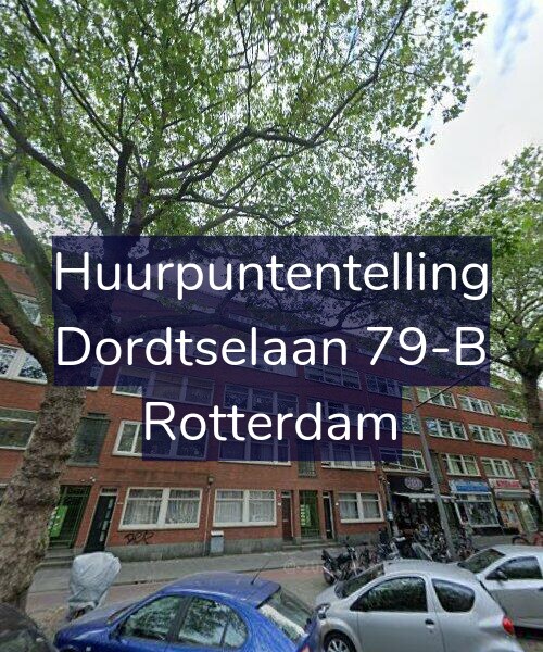 Foto gevel Huurpuntentelling voor Dordtselaan 79-B, Rotterdam