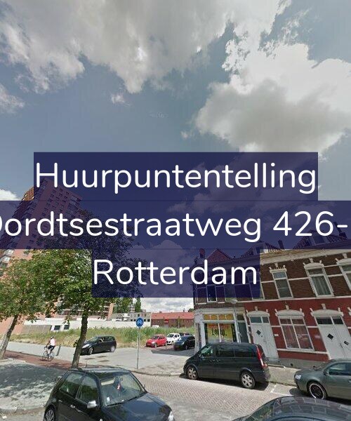 Foto gevel Huurpuntentelling voor Dordtsestraatweg 426-B, Rotterdam