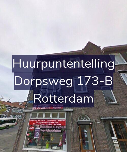 Foto gevel Huurpuntentelling voor Dorpsweg 173-B, Rotterdam