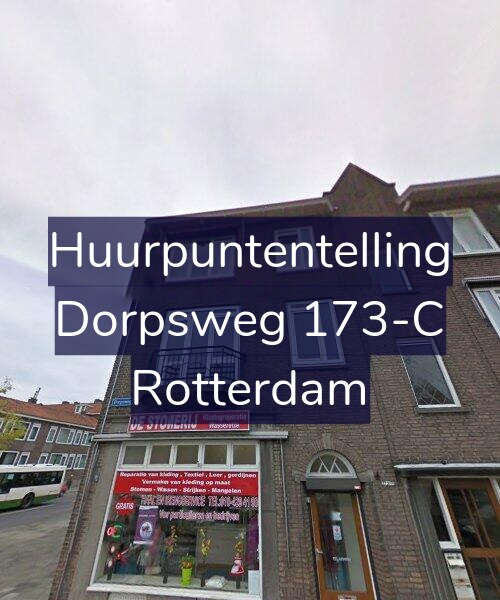 Foto gevel Huurpuntentelling voor Dorpsweg 173-C, Rotterdam
