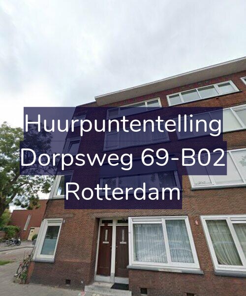 Foto gevel Huurpuntentelling voor Dorpsweg 69-B02, Rotterdam